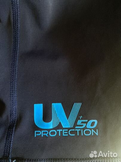 Лонгслив для купания aropec 140-152 синий