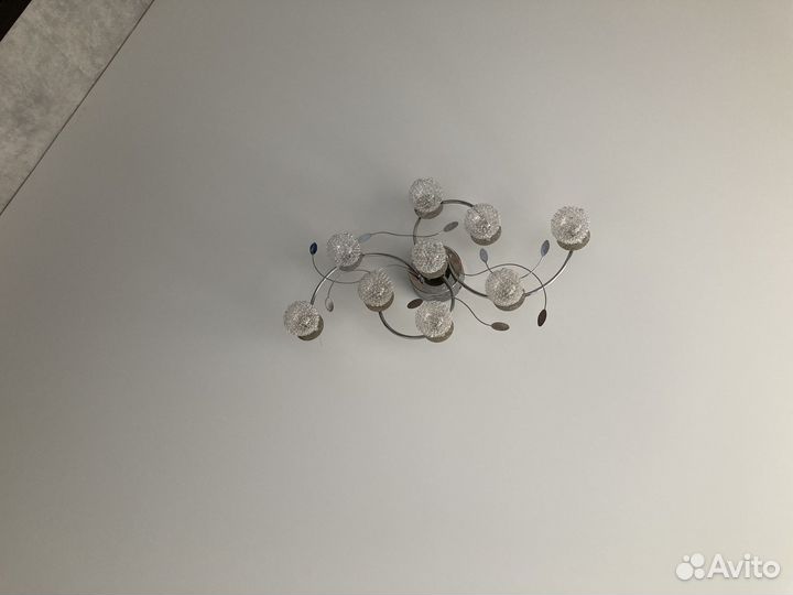 Люстра потолочная бу