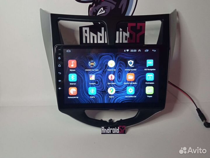 Магнитола Hyundai solaris 2gb 32gb ips экран