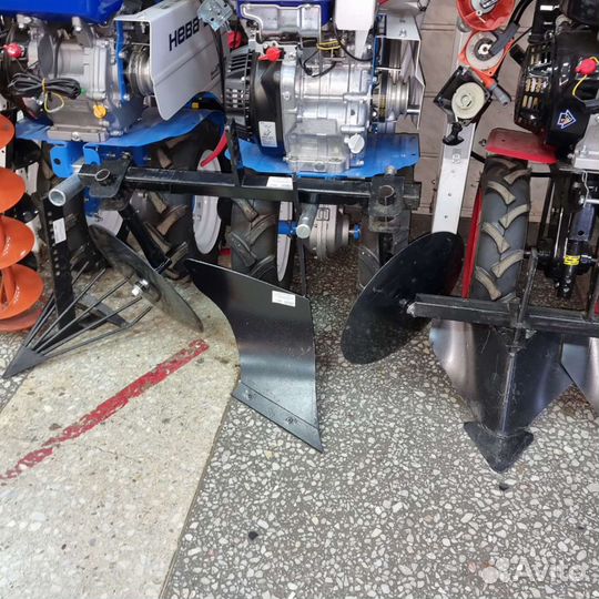 Окучник дисковый для мотоблока навесное оборудован