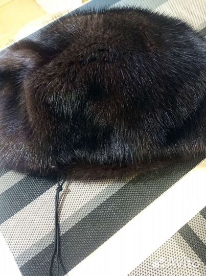 Бирет норковая женская