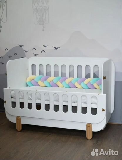 Бортик косичка