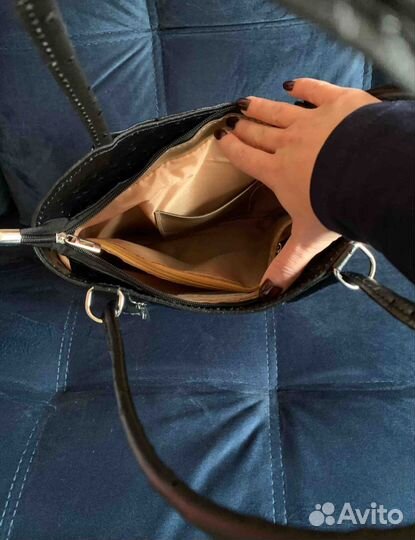 Сумка женская натуральная кожа Италия
