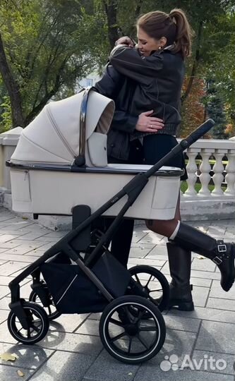 Коляска Peppy Tecla 2 в 1 Stone Chrome