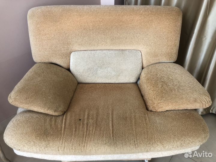 Угловой диван с креслом бу