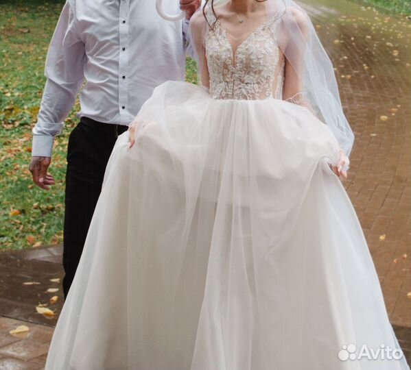 Свадебное платье 38-40