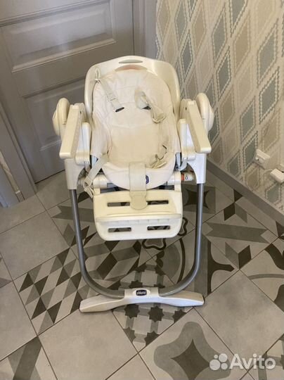 Стульчик для кормления chicco polly magic