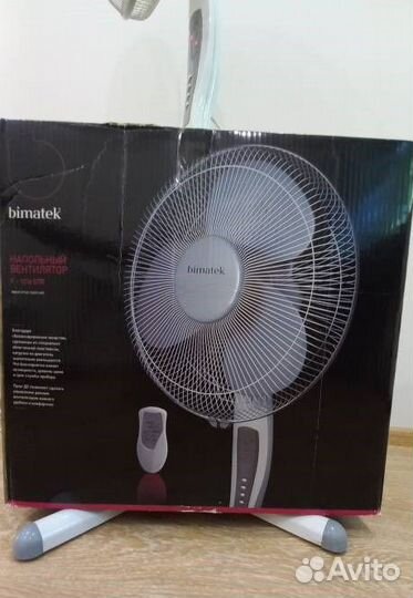 Вентилятор напольный с пультом