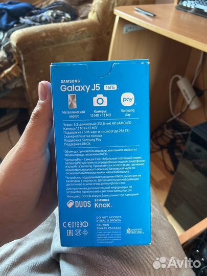 Телефон samsung galaxy j5