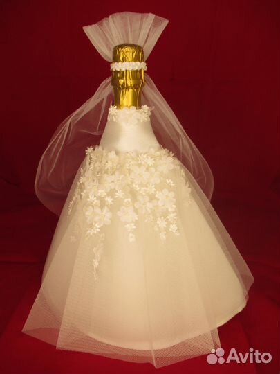 Украшение для бутылок. Cвадьба, юбилей,др