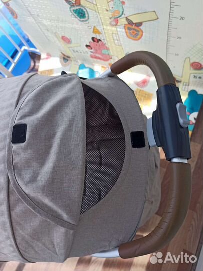 Коляска nuovita бежевая