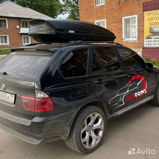 Автобокс BMW X5 на 520л черный усиленный