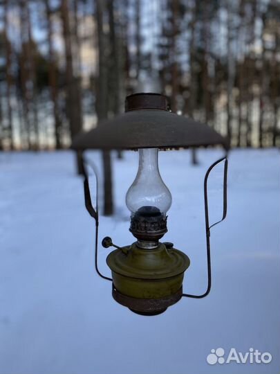 Люстра лампа керосиновая старинная
