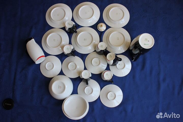 Кофейный сервиз Пингвины офз СССР. Редкий