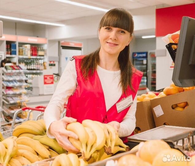 Работник торгового зала с ежедневной оплатой