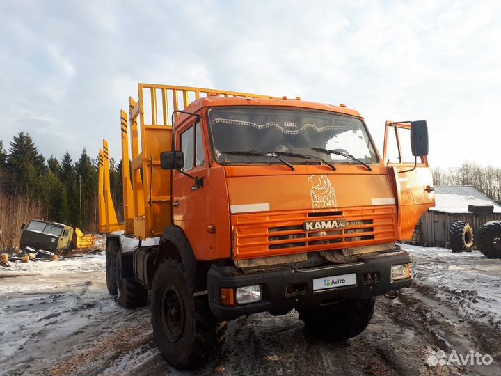Камаз 43118 сортиментовоз