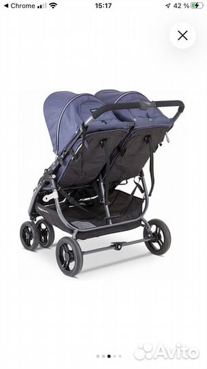 Коляска для двойни с люльками Valco baby snap duo
