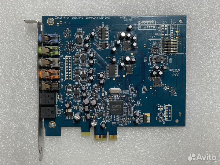 Звуковая карта Creative SB1040 Sound Blaster X-Fi