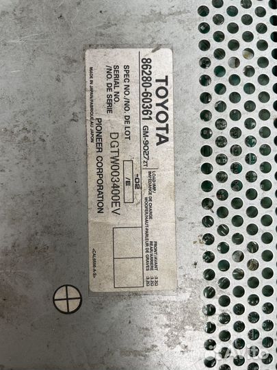 Блок Toyota Lexus