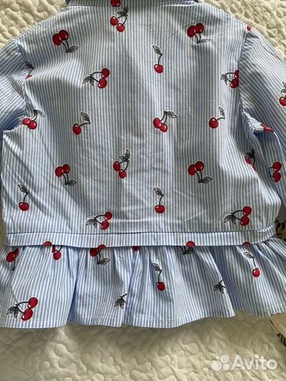 Блузки, платье на девочку 2-3 года