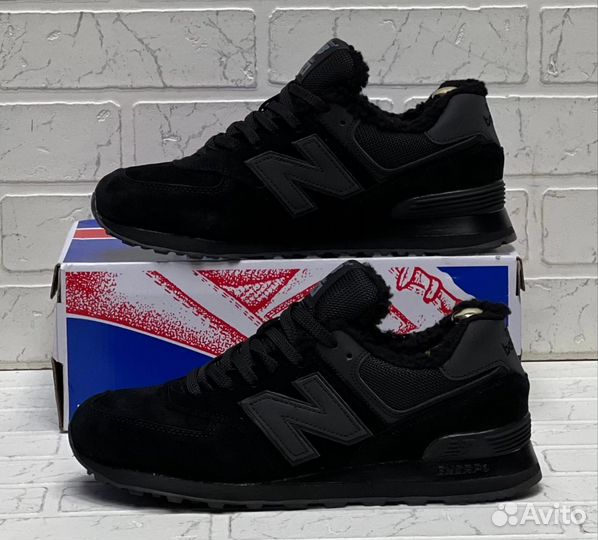 Кроссовки New balance 574 Зимние на меху