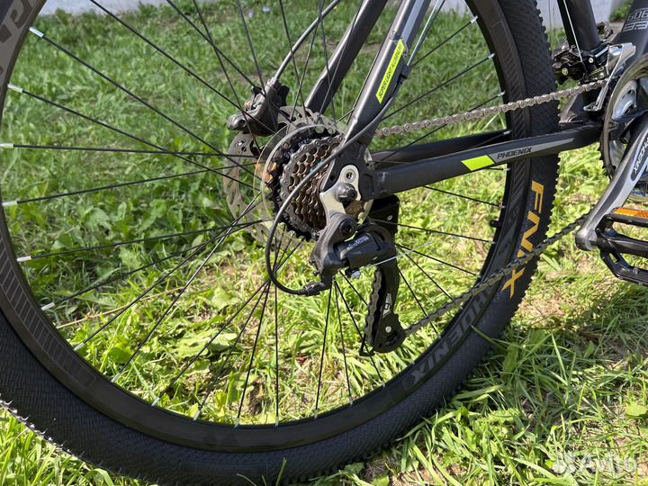 Велосипед алюминиевый с гидравлическими тормозами