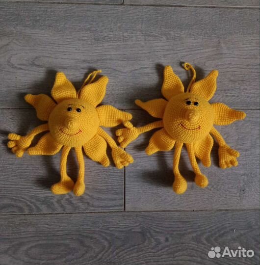 Солнышко игрушка ручной работы