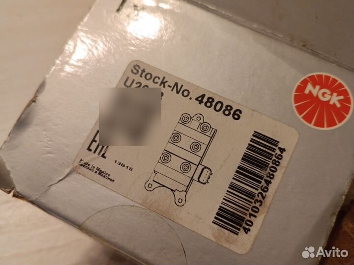 Катушка зажигания Ngk 48086 для Ford