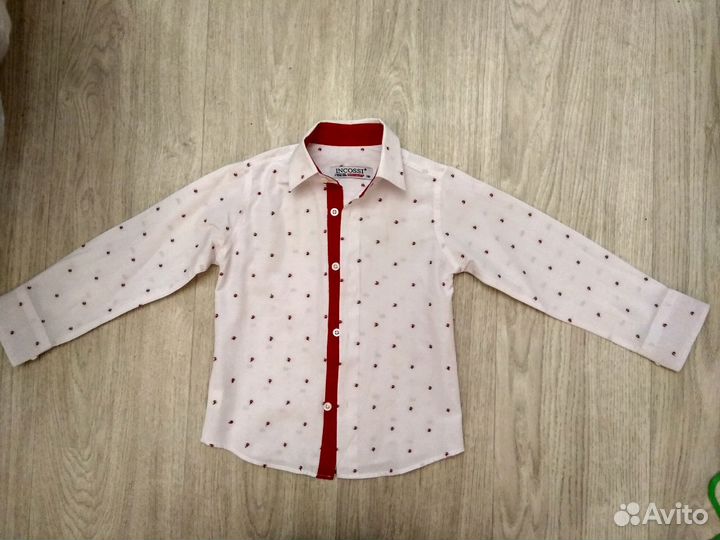 Рубашка на мальчика р-р 110