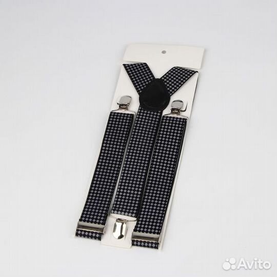 Подтяжки взрослые, ширина - 3,5 см