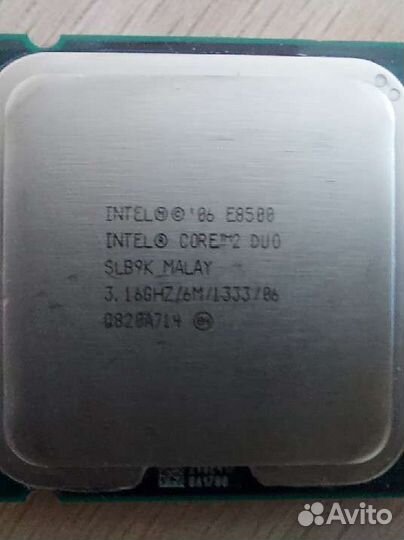 Процессор intel core 2 duo