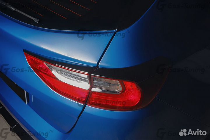 Реснички на задние фонари GT-Line на KIA Ceed CD