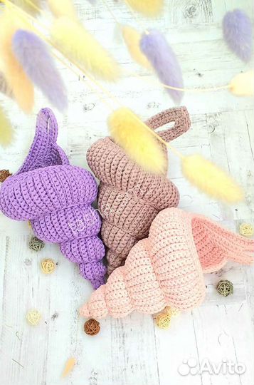 Интерьерная корзинка Ракушка