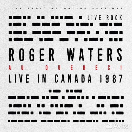 Виниловая пластинка waters roger - live IN quebec