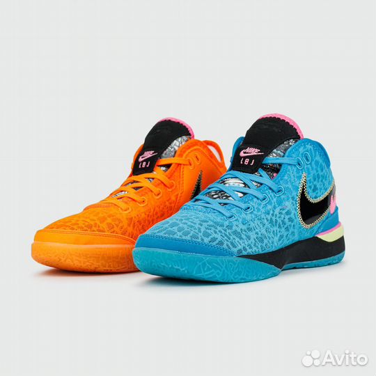 Кроссовки Zoom LeBron nxxt Gen EP Blue Orange