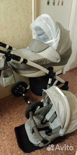 Коляска 2 в 1 adamex