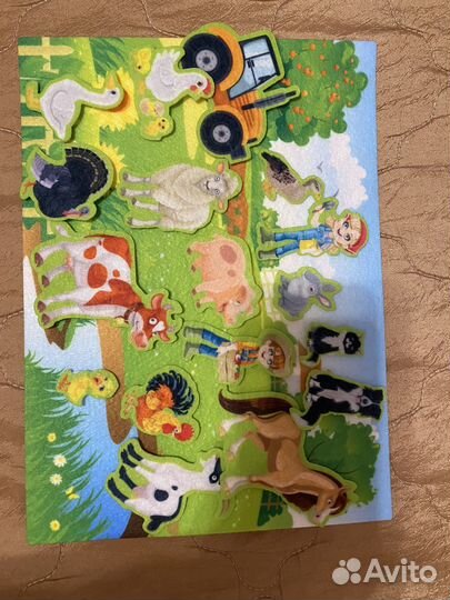 Набор из фетра на липучках