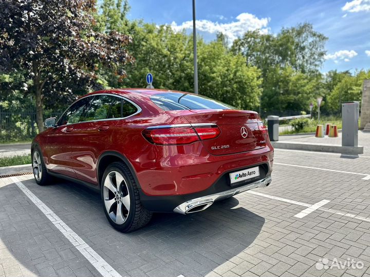 Mercedes-Benz GLC-класс Coupe 2.0 AT, 2018, 76 500 км