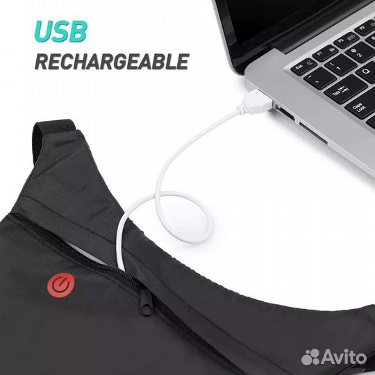 Led жилет на спину для вело, и самокатчиков