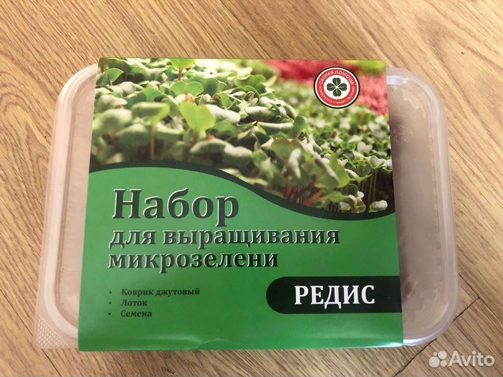 Набор для выращивания микрозелени