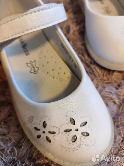 Новые кожа туфли