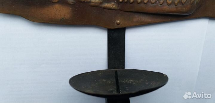 Настенный подсвечник эстамп СССР и др