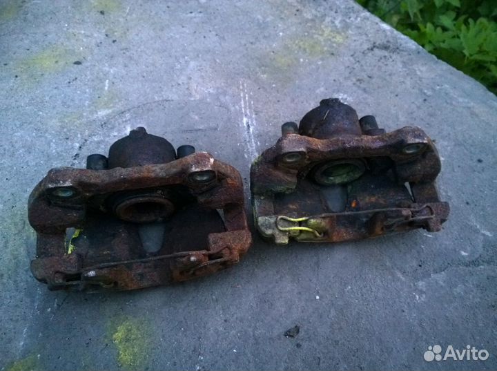 Суппорт тормозной передний левый для Opel Astra H