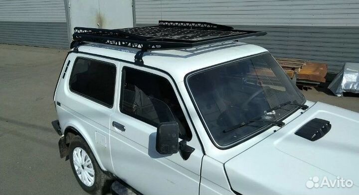 Корзина на ниву 2121 с ограждением серии ASP