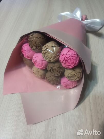 Букет из шоколадных цветов