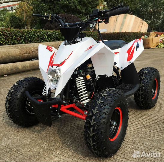 Электро Gekkon Snow 1300W Снегоход-квадроцикл