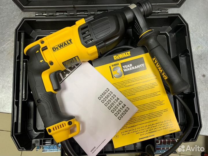 Перфоратор SDS-Plus dewalt D25133К 2.9 Дж + кейс
