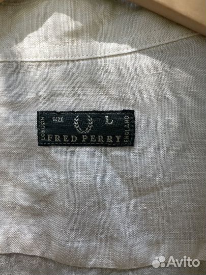 Льняная рубашка женская fred perry