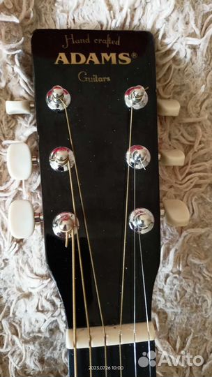 Гитара Adams F-392 BK + гитара Elitaro белая б/у