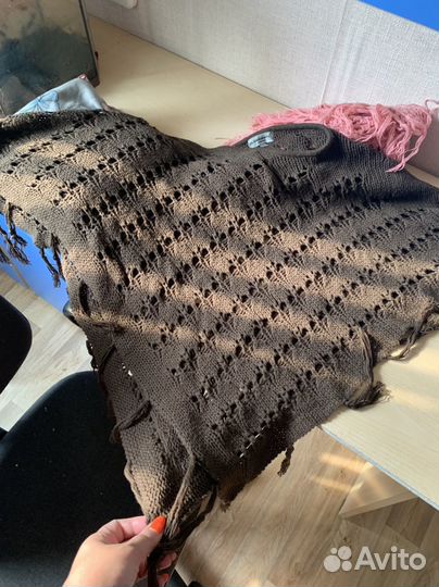 Пончо,платок,шарфы